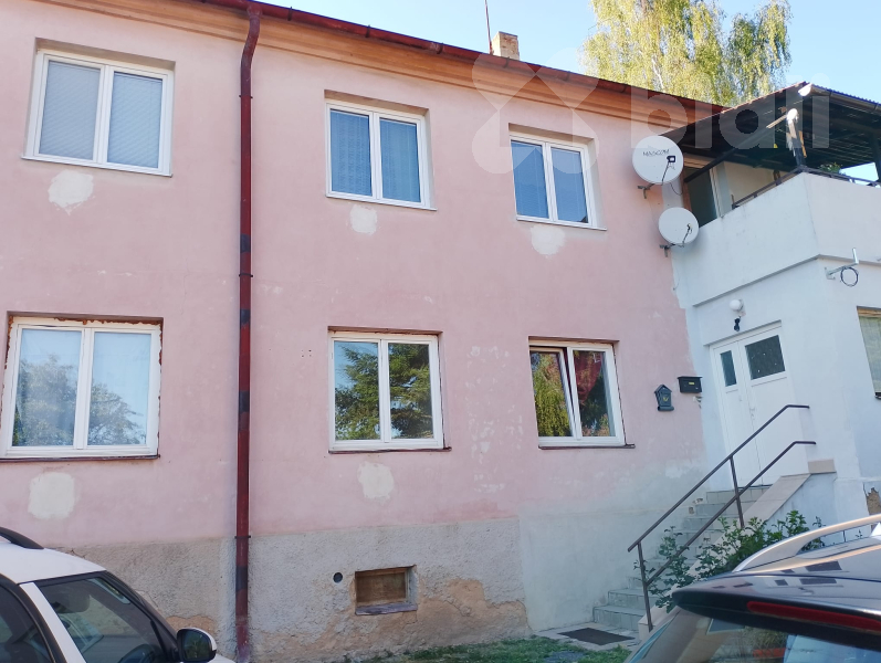 pohled z vnitrobloku