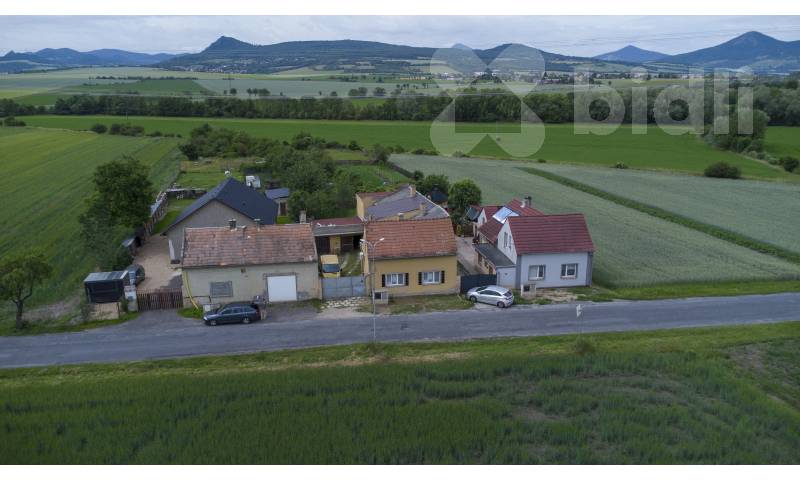 Dronový záběr domu