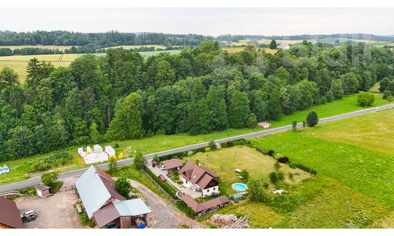Prodej stavebního pozemku 1285 m2, Prosečné