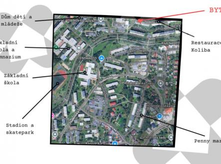 Prodej bytu 3+1, 78 m2, DV, Jirkov, ul. Pionýrů