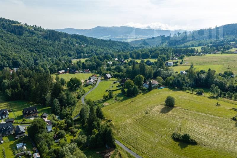 Prodej, stavební pozemek 990 m2, Dolní Lomná