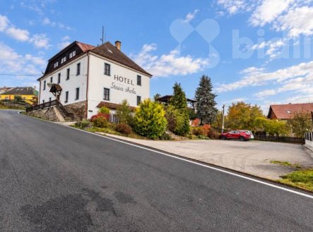 Prodej Hotelu Stará Škola 520 m2, pozemek 1139m2, Hořice na Šumavě