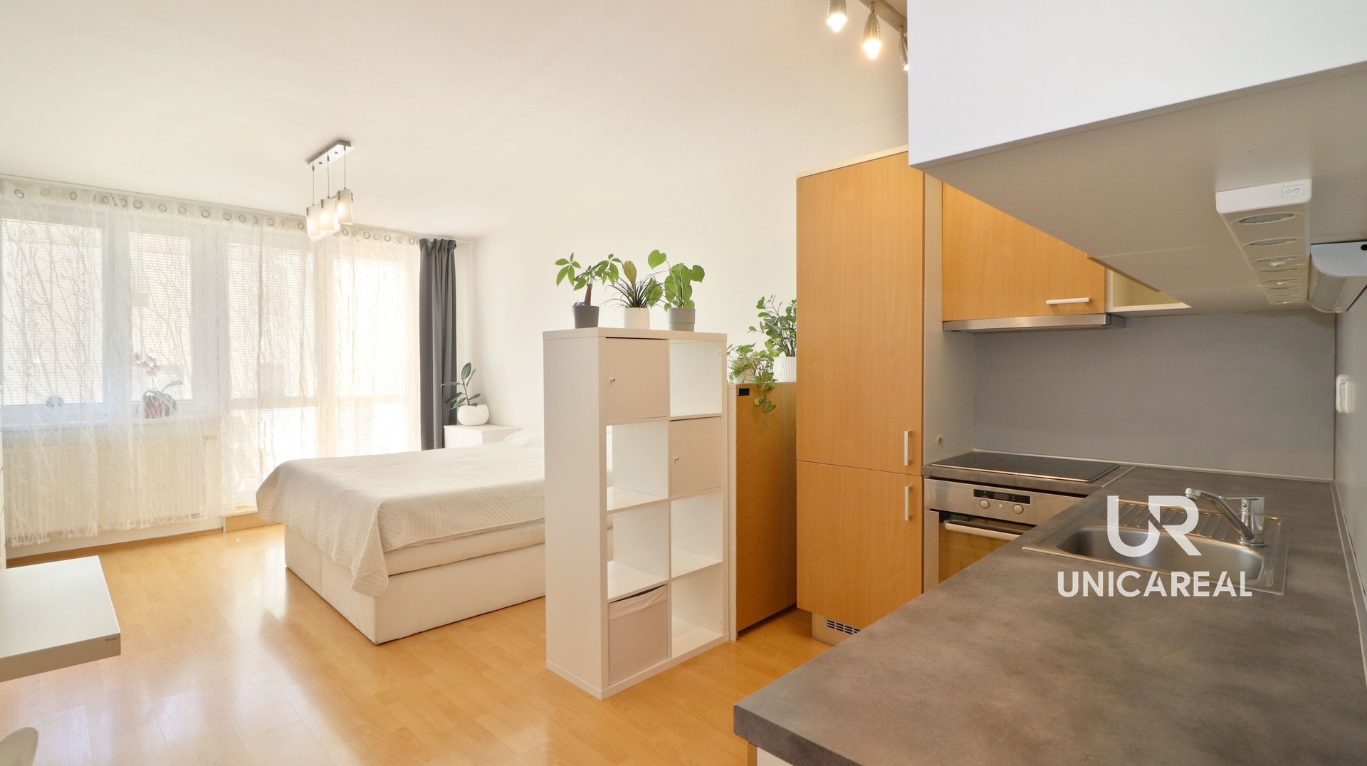 Pronájem bytu 2+kk K Babě, Brno-Medlánky, obývací pokoj