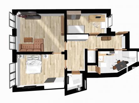 Prodej bytu, 3+1, 83 m²