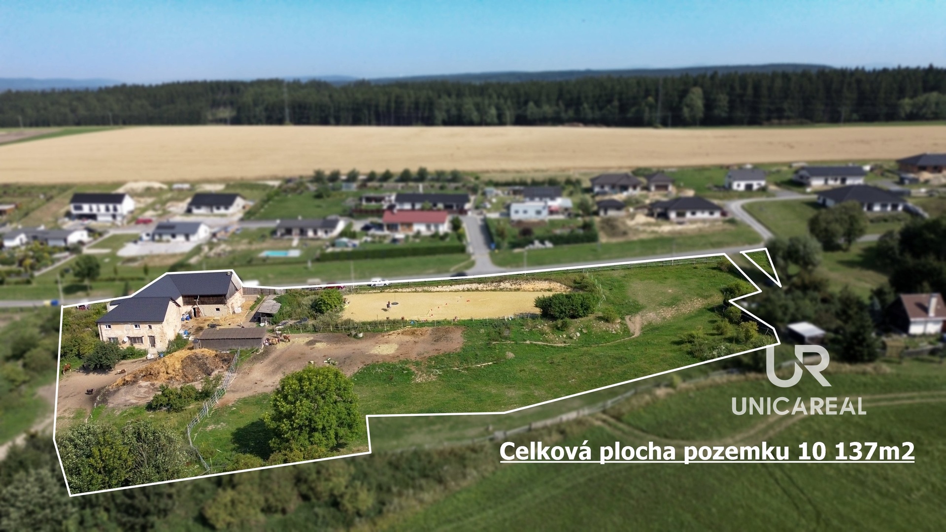 Celkové rozměry pozemku
