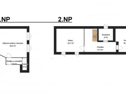 Pronájem bytu, 3+kk, 96 m²