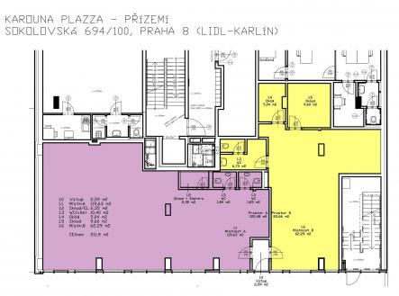 Pronájem - obchodní prostor, 85 m²