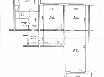 Prodej bytu, 3+1, 76 m²