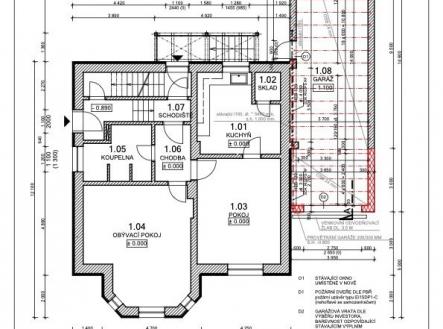 Pronájem bytu, 2+1, 77 m²