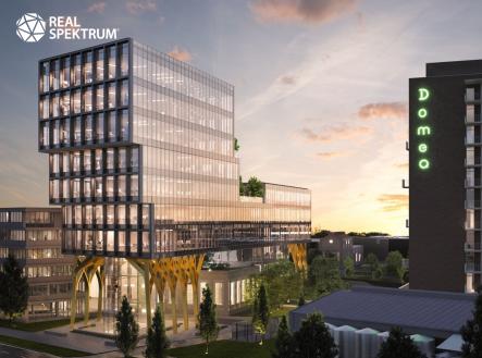 Pronájem kanceláře, 893 m²