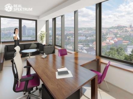 Pronájem kanceláře, 333 m²