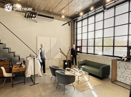 Pronájem obchodní prostory, 140 m²