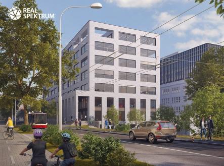 Pronájem kanceláře, 613 m²