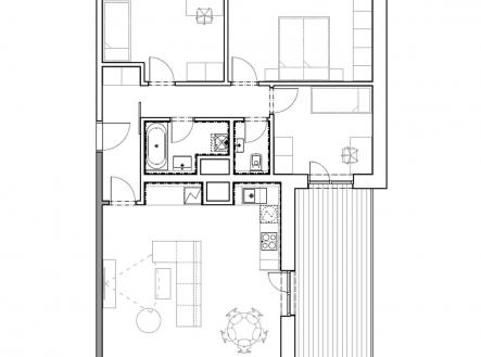 Prodej bytu, 4+kk, 103 m²