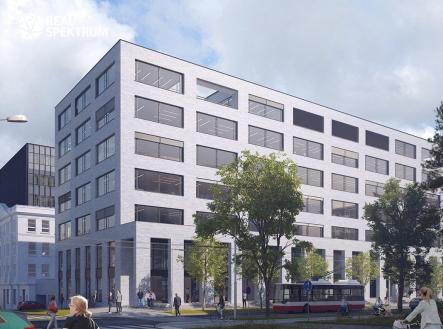 Pronájem kanceláře, 507 m²