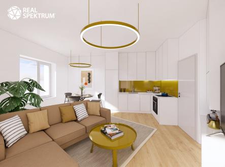 Prodej bytu, 2+kk, 47 m²