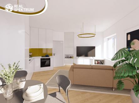 Prodej bytu, 3+kk, 56 m²