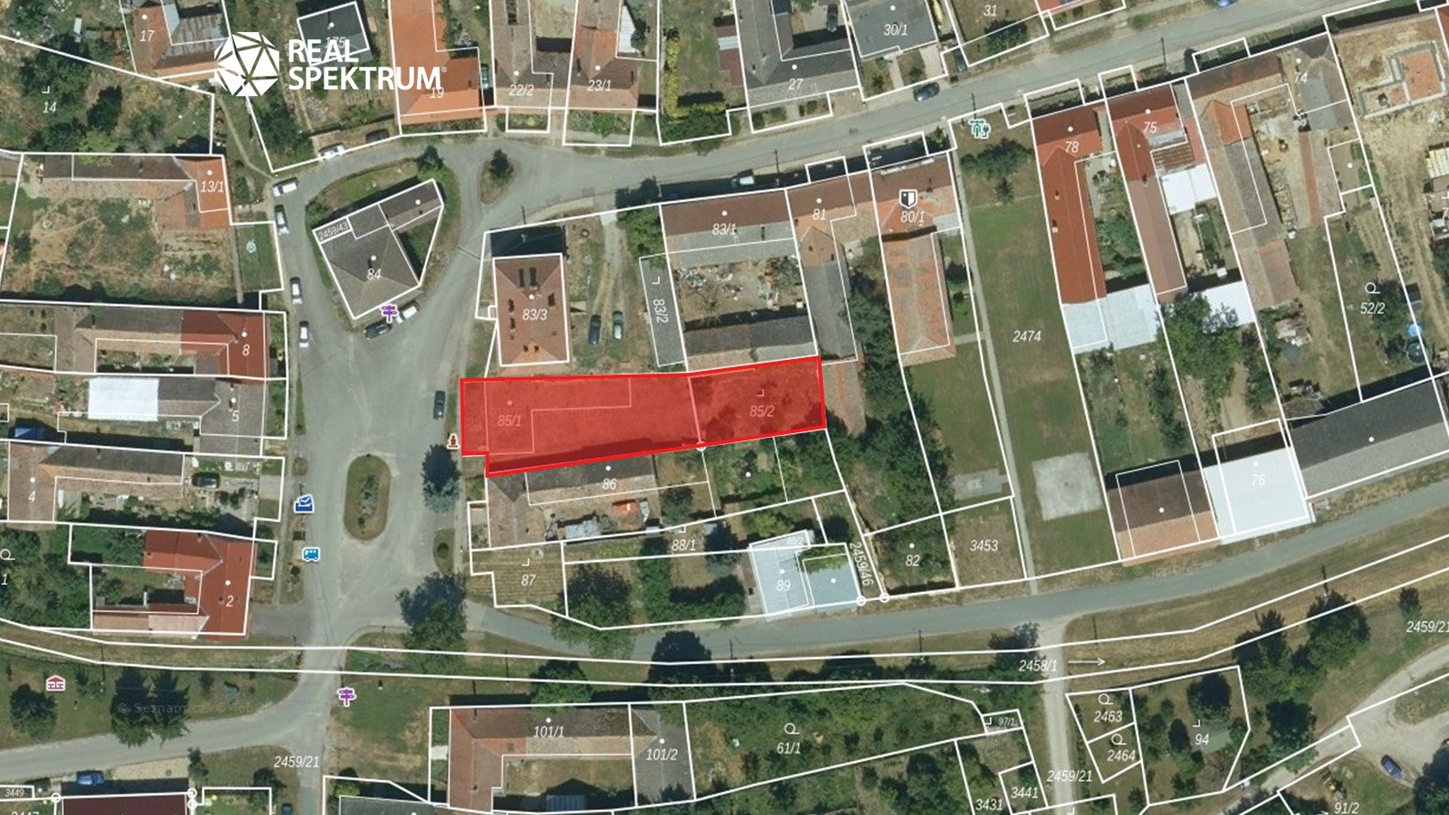 zákres našiměřice 2