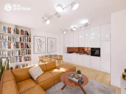 Prodej bytu, 1+kk, 48 m²