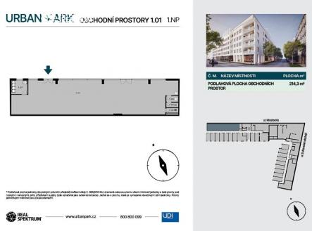 Prodej obchodní prostor, 214 m²