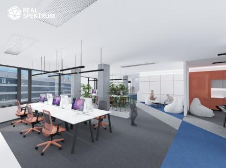 Pronájem kanceláře, 520 m²