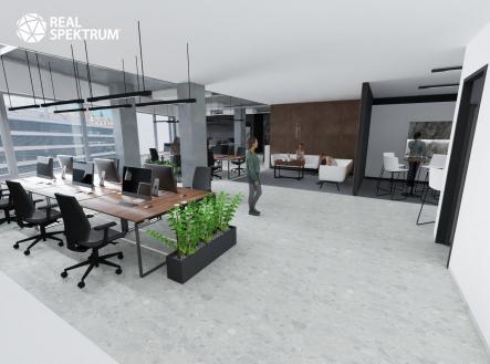 Pronájem kanceláře, 240 m²