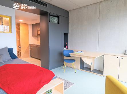 Pronájem bytu, 1+kk, 24 m²