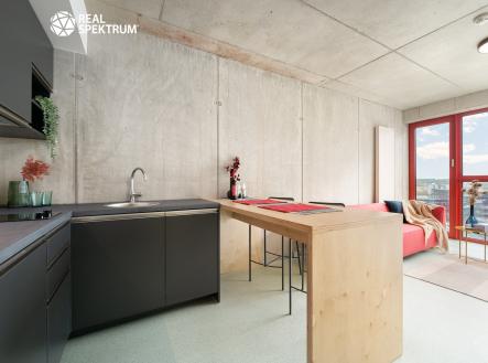 Pronájem bytu, 2+kk, 49 m²