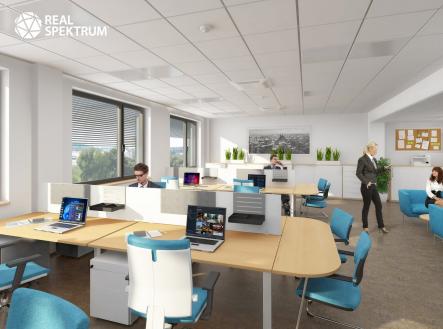 Pronájem kanceláře, 64 m²