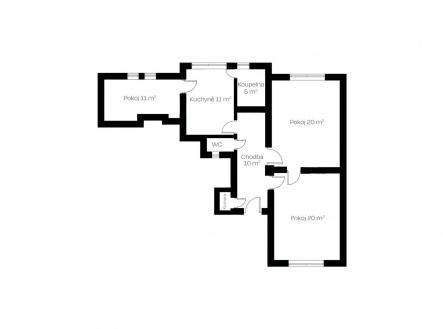 Prodej bytu, 3+1, 80 m²