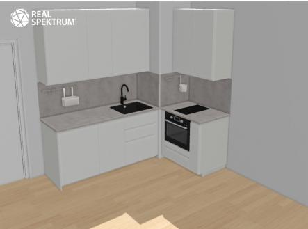 Pronájem bytu, 1+kk, 31 m²