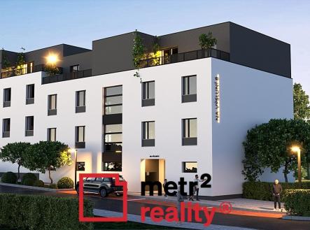 EXTERIER ULICE 001 | IV. etapa projektu Nový Lipník - byty v objektu SO900