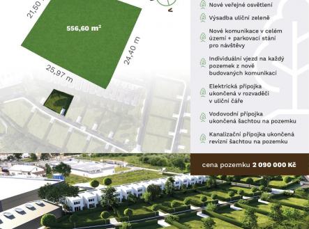 Prodej - pozemek pro bydlení, 556 m²