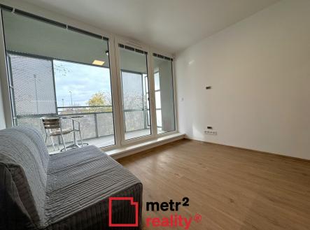 Pronájem bytu, 1+kk, 34 m²