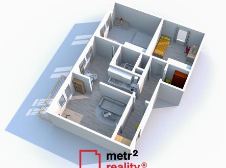 Prodej bytu, 3+1, 74 m²