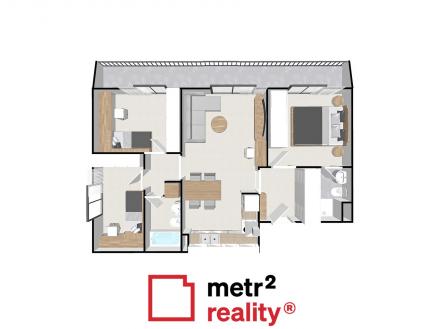 Prodej bytu, 4+kk, 83 m²