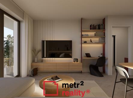 Prodej bytu, 2+kk, 44 m²