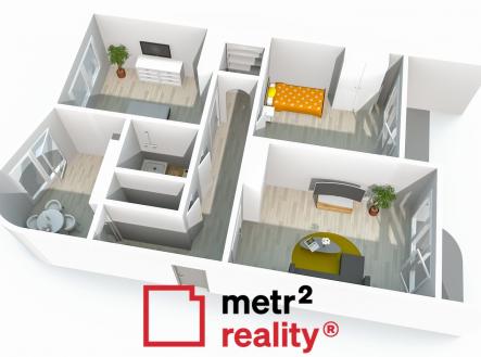 Prodej bytu, 3+1, 92 m²