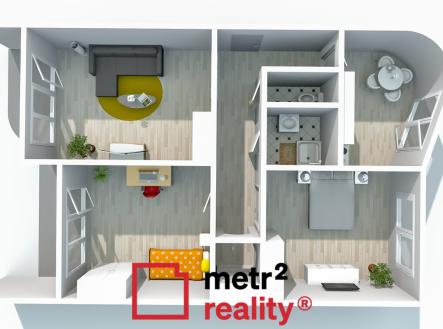 Prodej bytu, 3+1, 92 m²