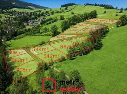 Prodej pozemku pro bydlení, 886 m²