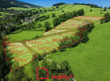 Prodej pozemku pro bydlení, 886 m²