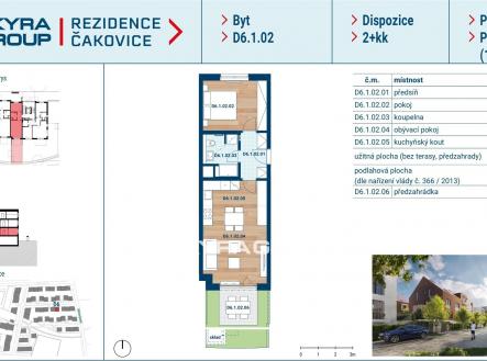 Prodej bytu, 2+kk, 52 m²