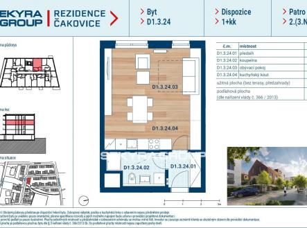 Prodej bytu, 1+kk, 37 m²