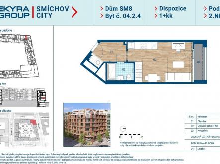 Prodej bytu, 1+kk, 30 m²