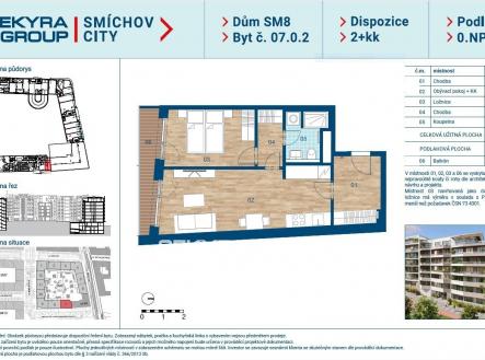 Prodej bytu, 2+kk, 51 m²