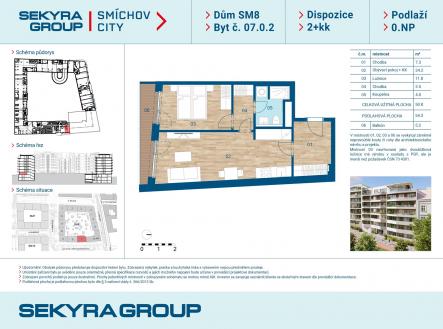 Prodej bytu, 2+kk, 51 m²