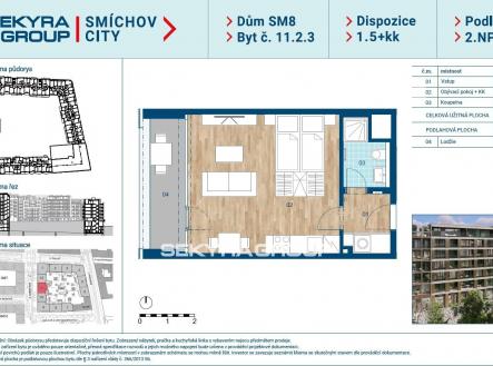Prodej bytu, 1+kk, 35 m²
