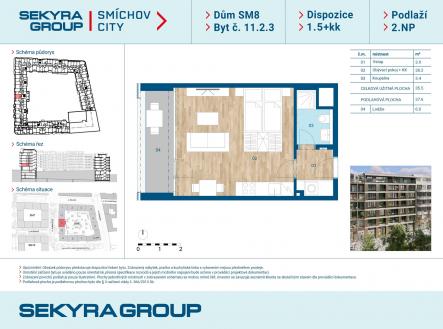 Prodej bytu, 1+kk, 35 m²