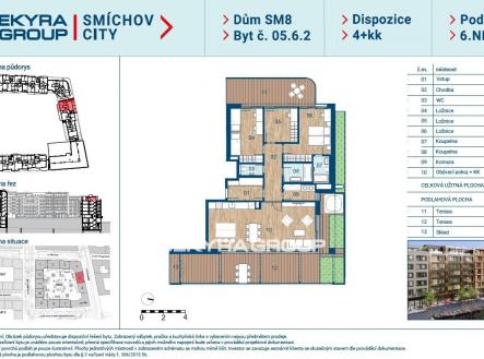 Prodej bytu, 4+kk, 111 m²