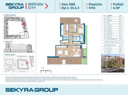 Prodej bytu, 4+kk, 111 m²